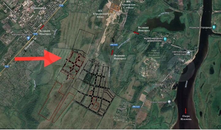 Участок 5,82 га (ИЖС)