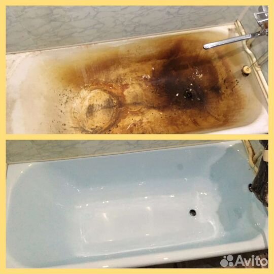 Реставрация ванн жидким акрилом