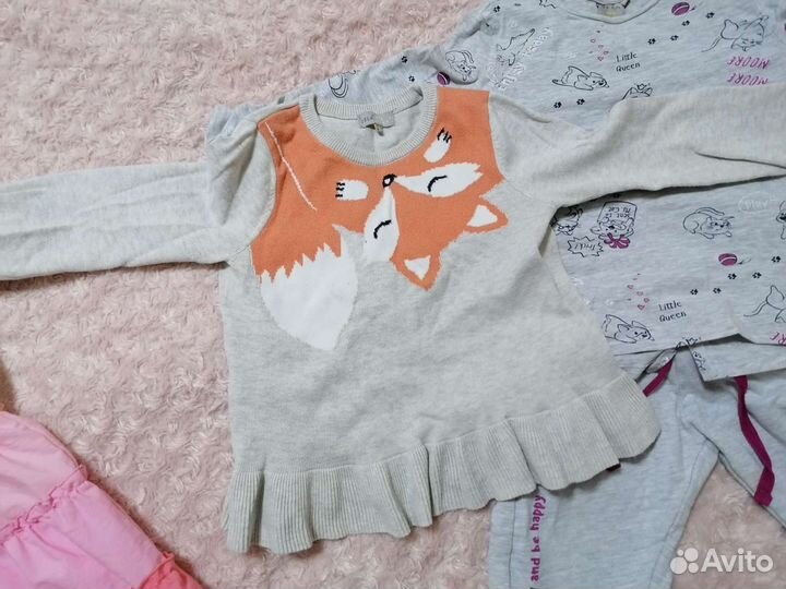Детская одежда для девочек пакетом на возраст 3-4