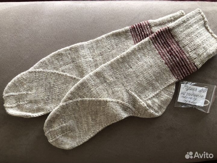 Носки вязаные ручной работы