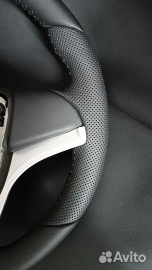 Руль Шевроле Круз после перетяжки