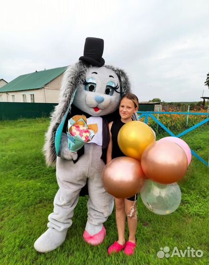 Поздравление от зайца, кинг-конга, мишки