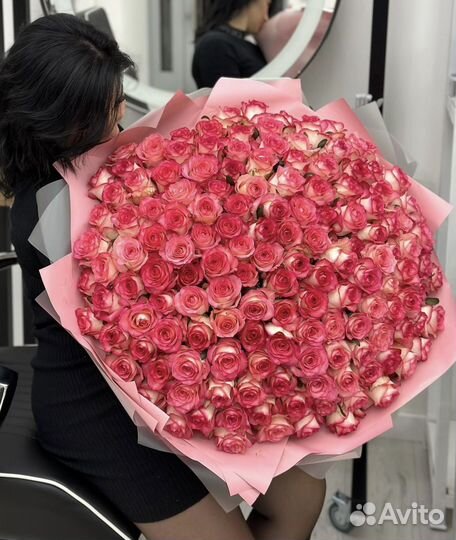 Букет 101 роза с доставкой