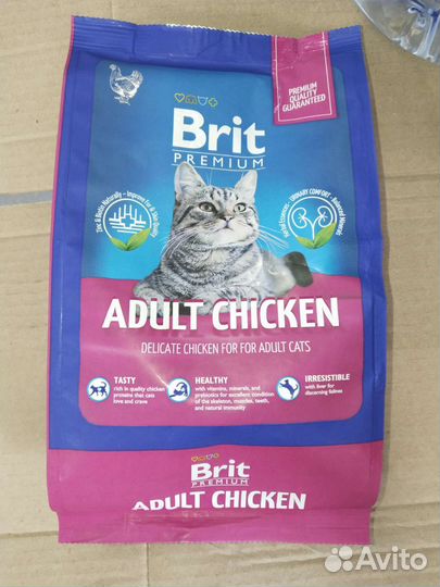 Корм для кошек brit 400грам