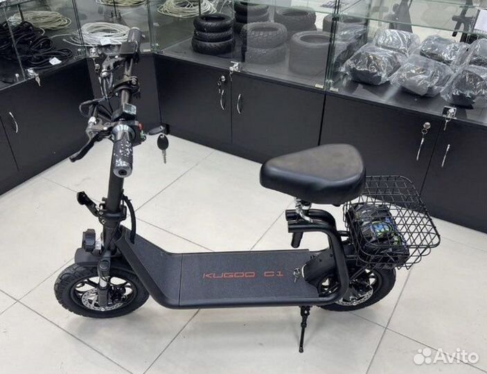 Электросамокат Kugoo C1 Plus 500w