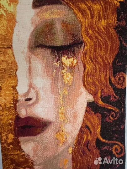 Картина, вышивка крестом «Слезы Фрейи»