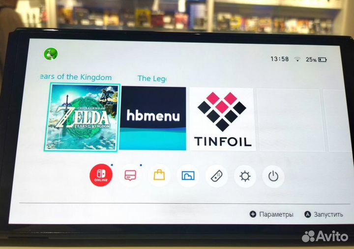 Nintendo Switch Oled White +128Gb Прошитый + Zelda