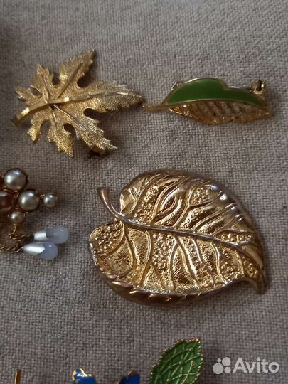 Броши,серьги,клипсы