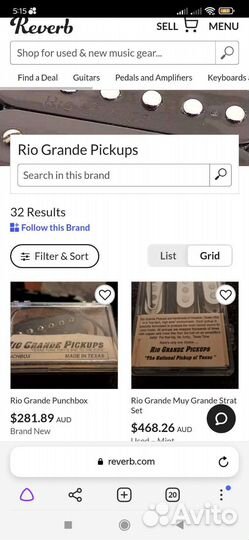 Звукосниматель pickup Rio Grande Texas