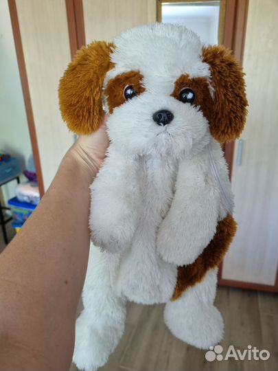 Детский плюшевый рюкзачок Собачка