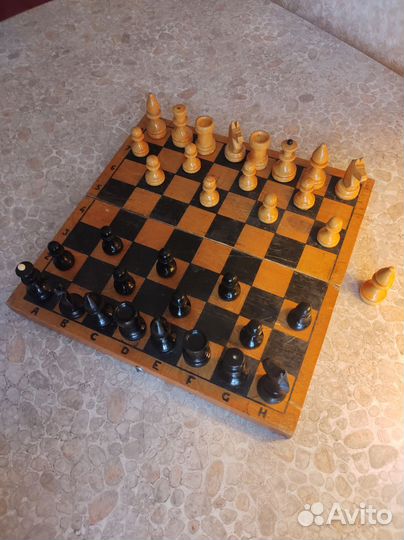 Шахматы деревянные СССР советские и лото