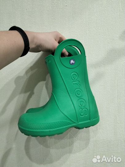 Резиновые сапоги crocs с13, рос 30-32