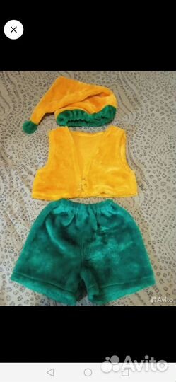 Новогодний костюм гномика