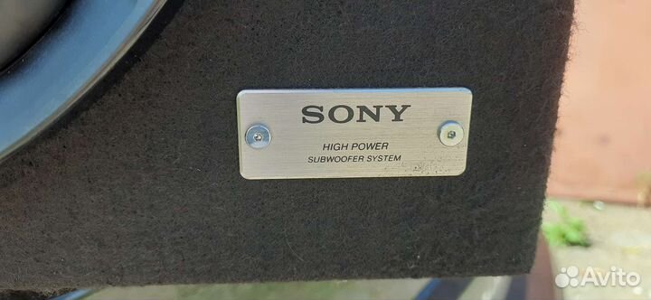Сабвуфер Sony xplod 1800w