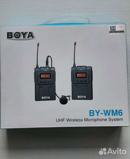 Петличный микрофон boya