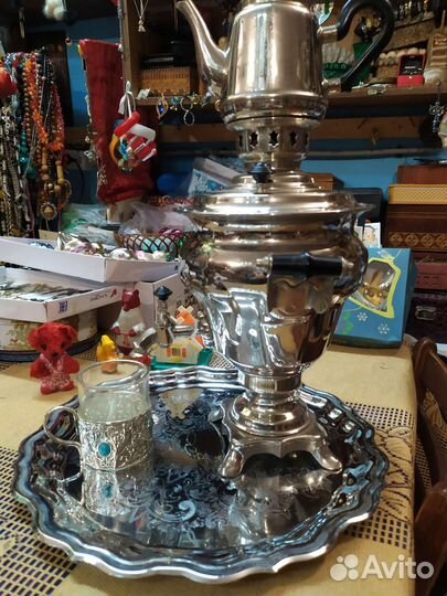 СССР эл. Самовары 3л чайник поднос и ещё