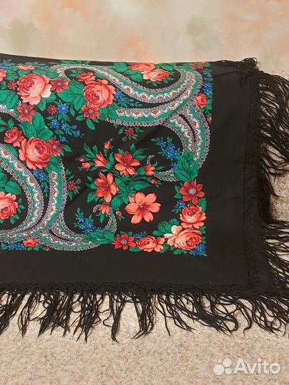 Платок шаль шерсть
