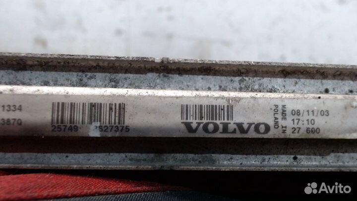 Радиатор интеркулера Volvo XC90, 2004