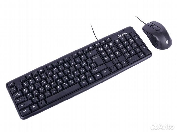 Комплект клавиатура+мышь defender Dakota