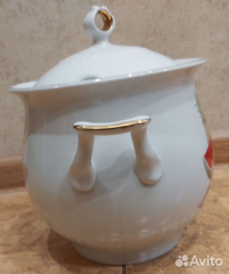 Супница Полонский фарфоровый завод