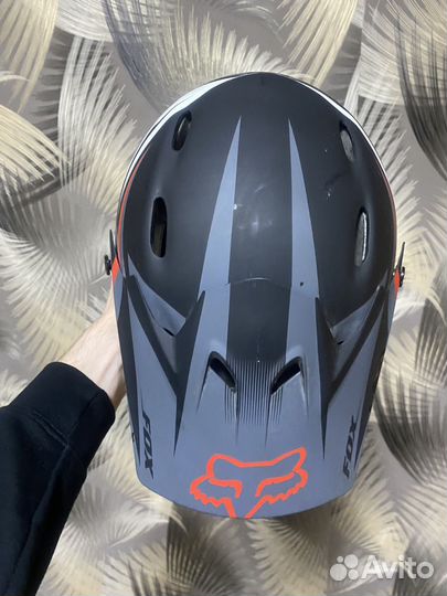 Шлем мотокросс подростковый