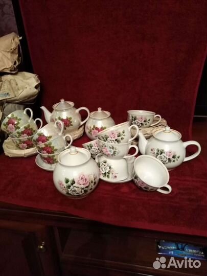 Сервиз чайный Песочное (новый)