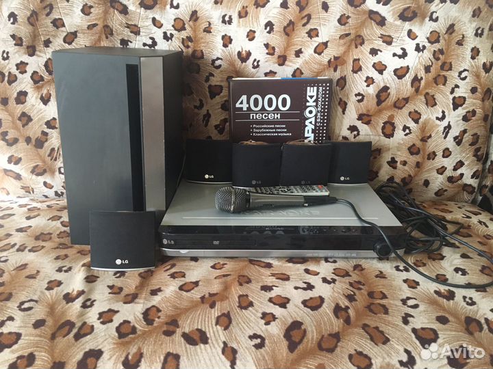 Домашний кинотеатр lg с караоке