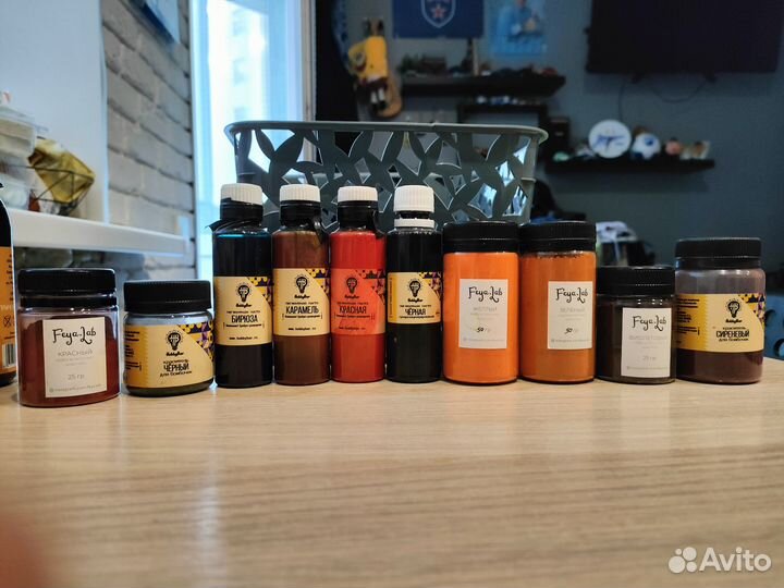 Формы и красители для бомбочек