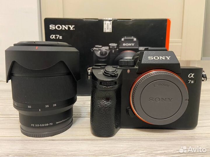 Продам камеру Sony a7 iii kit 28-70mm