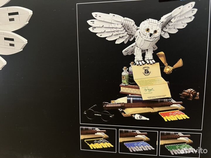 Lego 76391,конструктор сова Букля символы Хогвартс