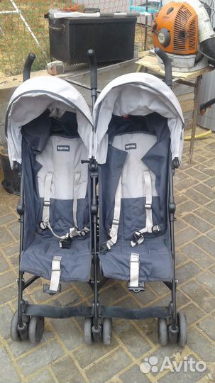 Прогулочная коляска для двойни