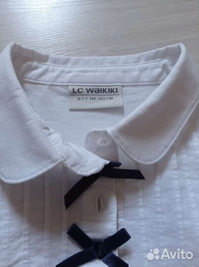 Рубашка белая на девочку