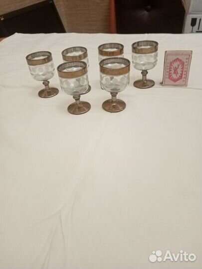 Рюмки стопки СССР хрусталь