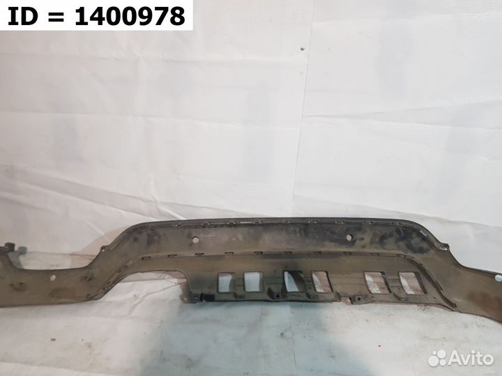 Спойлер заднего бампера Kia Rio