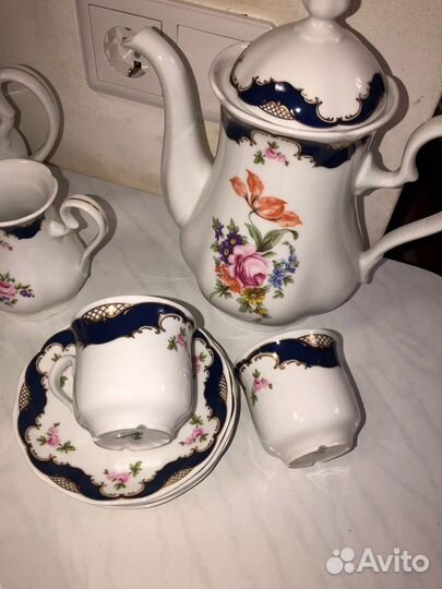 Кофейный сервиз cobalt