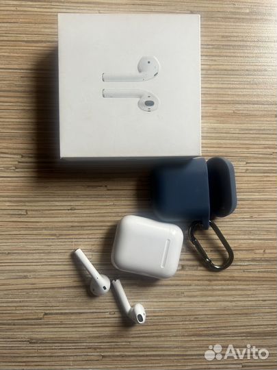 Беспроводные наушники apple airpods 2 поколение