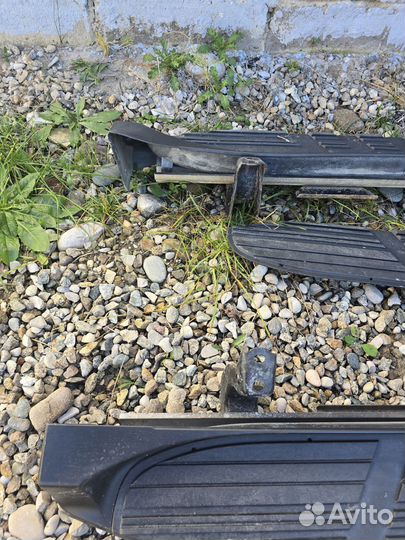 Подножки для лэнд крузер прадо 120