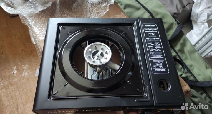 Плита настольная газовая (с переходником)