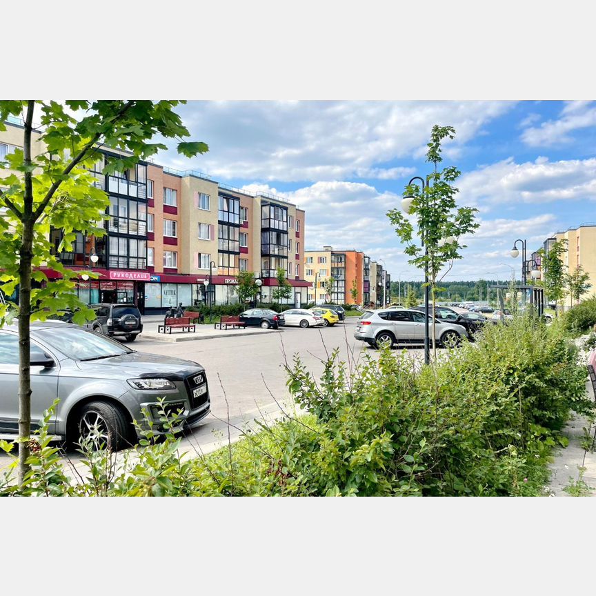 Квартира-студия, 40,9 м², 4/4 эт.