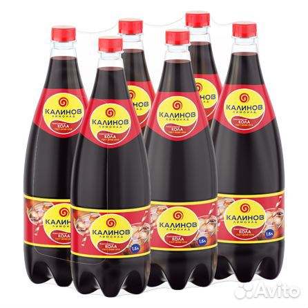 Лимонад Калинов Кола 1,5л Калинов