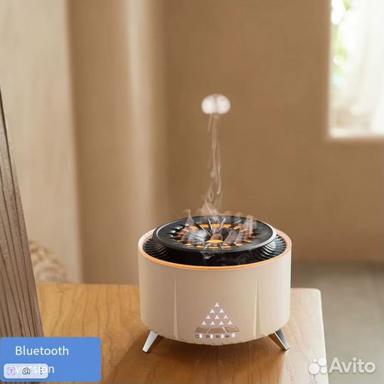 Увлажнитель воздуха вулкан с Bluetooth