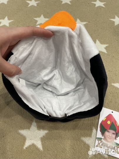 Карнавальная шапочка пингвина