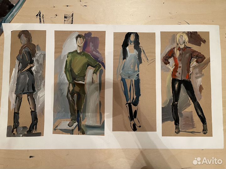 Рисунки цветные