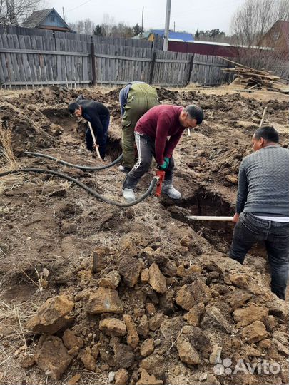 Аренда компрессора с отбойными молотками