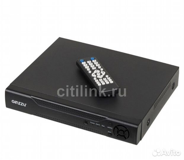 Комплект видеонаблюдения Ginzzu HK-424D с 2 камера