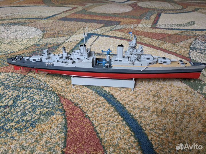 Модель корабля крейсер 1:350 разные 3 шт