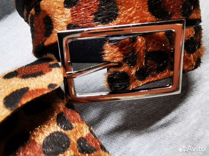 Новая Сумка поясная и ремень леопард