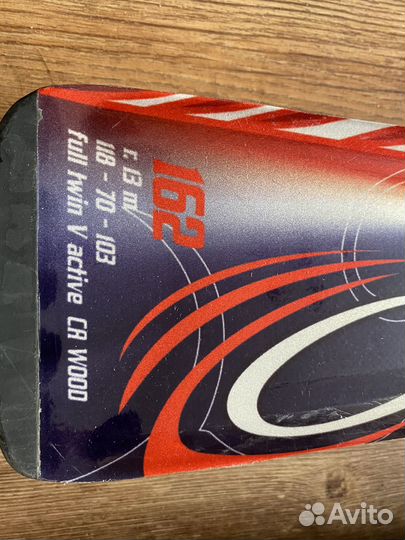 Горные лыжи Nordica 162 cm. с ботинками и палками