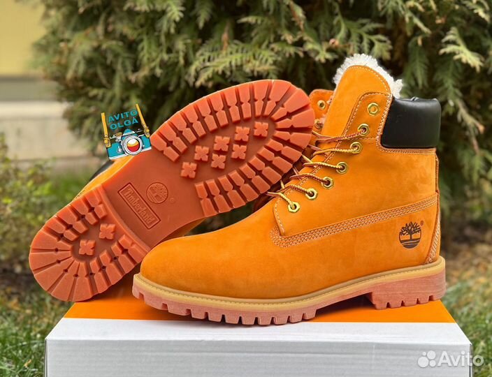 Ботинки Timberland зимние с мехом