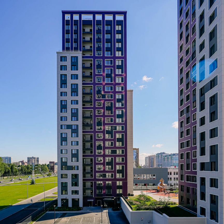 2-к. квартира, 55,6 м², 16/22 эт.